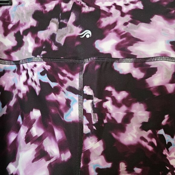 Ideology Printed 7/8 Leggings pants Berry Blur XXL - Picture 5 of 7